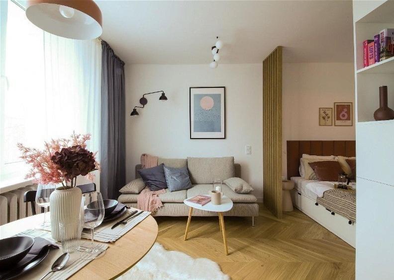 Designer Studio With Bedroom Near Old Town Dubois Warszawa Zewnętrze zdjęcie